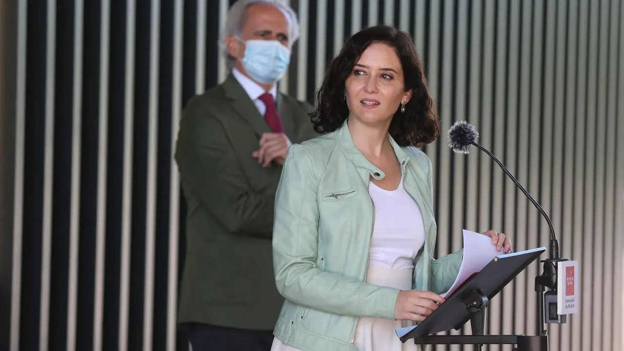 La presidenta de la Comunidad de Madrid, Isabel D&iacute;az Ayuso.