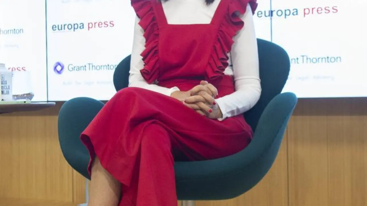 La delegada del Gobierno en la Comunidad de Madrid, Mercedes Gonz&aacute;lez, protagoniza un  Desayuno Informativo de Europa Press en el Auditorio Meeting Place, a 28 de junio de 2021, en Madrid (Espa&ntilde;a).
