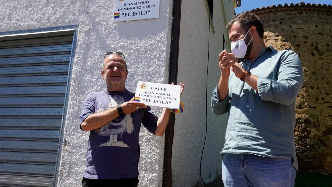 C&aacute;ceres reconoce la figura de 'El Bola' dando su nombre a una calle en el barrio de San Blas