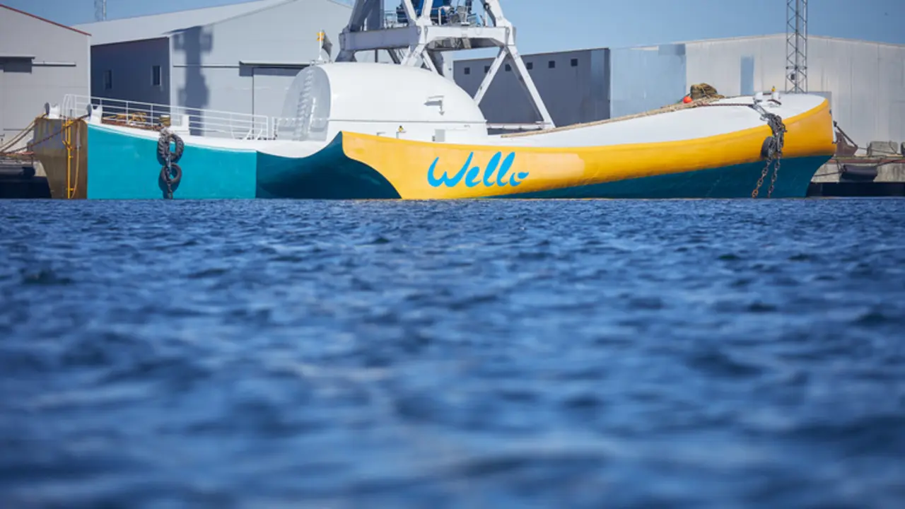 Dispositivo flotante captador de energ&iacute;a marina de Wello