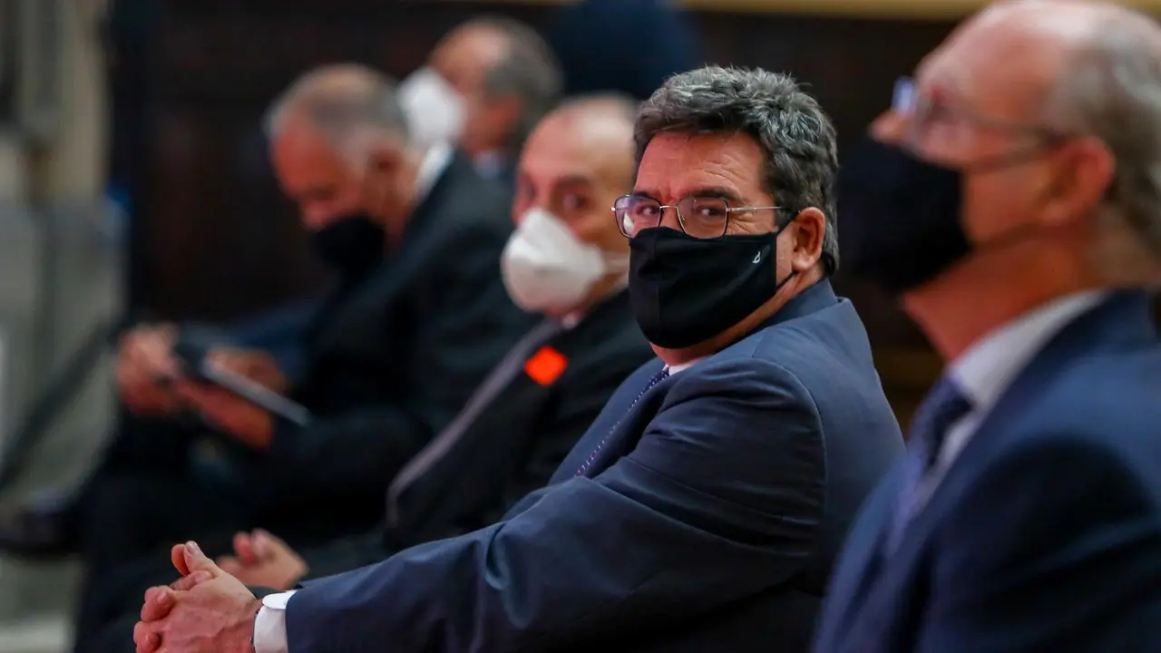 El ministro de Inclusi&oacute;n, Seguridad Social y Migraciones, Jos&eacute; Luis Escriv&aacute;, participa en los actos del XV Aniversario de elEconomista, a 15 de junio de 2021, en el Palacio de la Bolsa, Madrid, (Espa&ntilde;a). elEconomista cumple 15 a&ntilde;os e inaugura los actos de