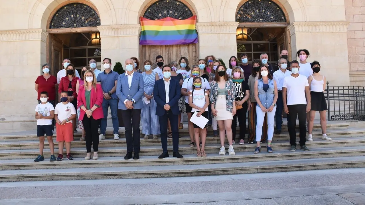 Acto institucional con motivo del D&iacute;a del Orgullo LGTBI+ organizado por la Diputaci&oacute;n de Cuenca