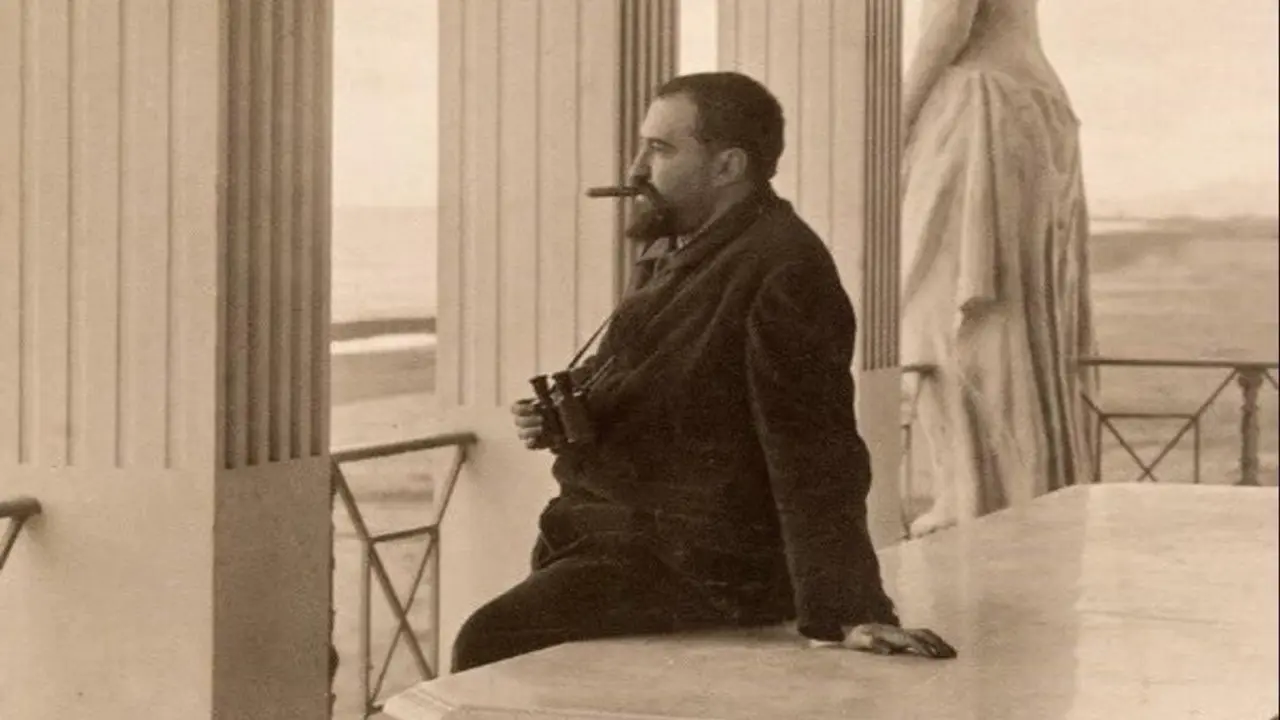 El escritor valenciano Vicente Blasco Ib&aacute;&ntilde;ez