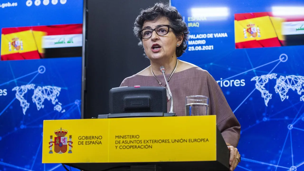 La Ministra de Exteriores, Arancha Gonz&aacute;lez Laya