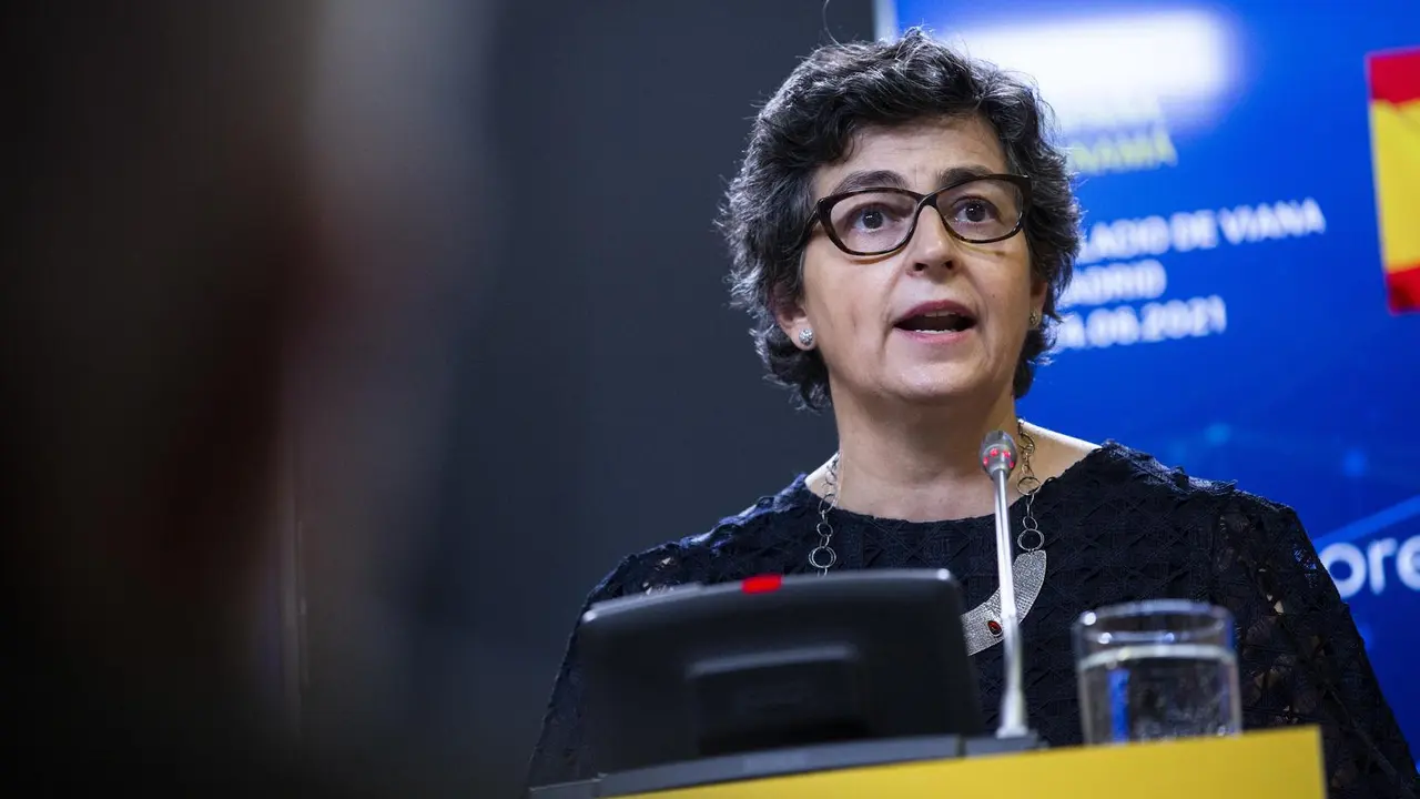 La ministra de Asuntos Exteriores, Uni&oacute;n Europea y Cooperaci&oacute;n, Arancha Gonz&aacute;lez Laya