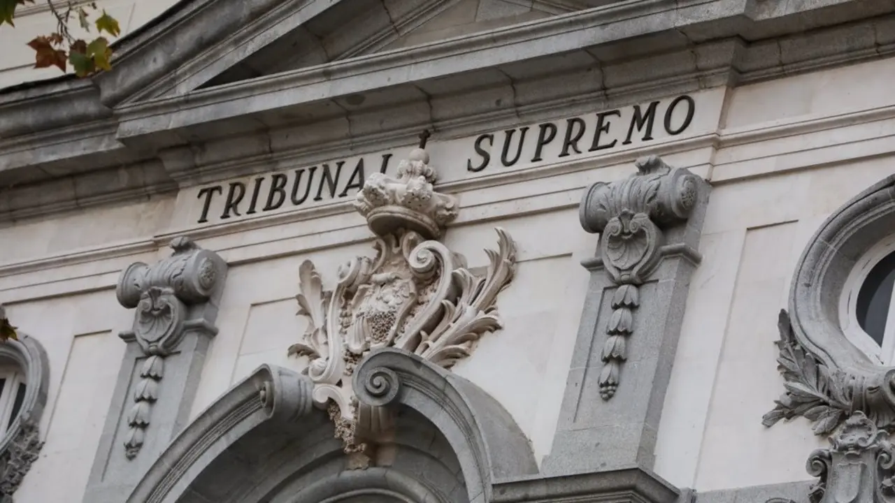 Archivo - Fachada del Tribunal Supremo