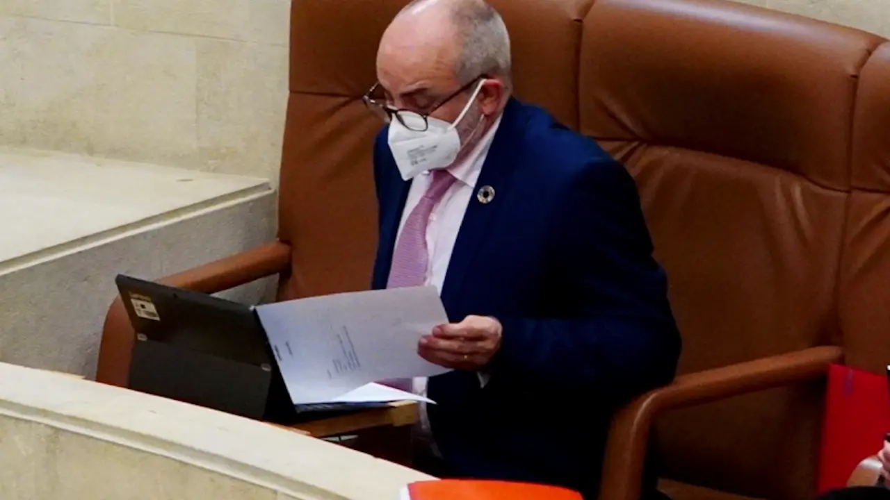 El consejero de Sanidad, Miguel Rodr&iacute;guez. / ALERTA