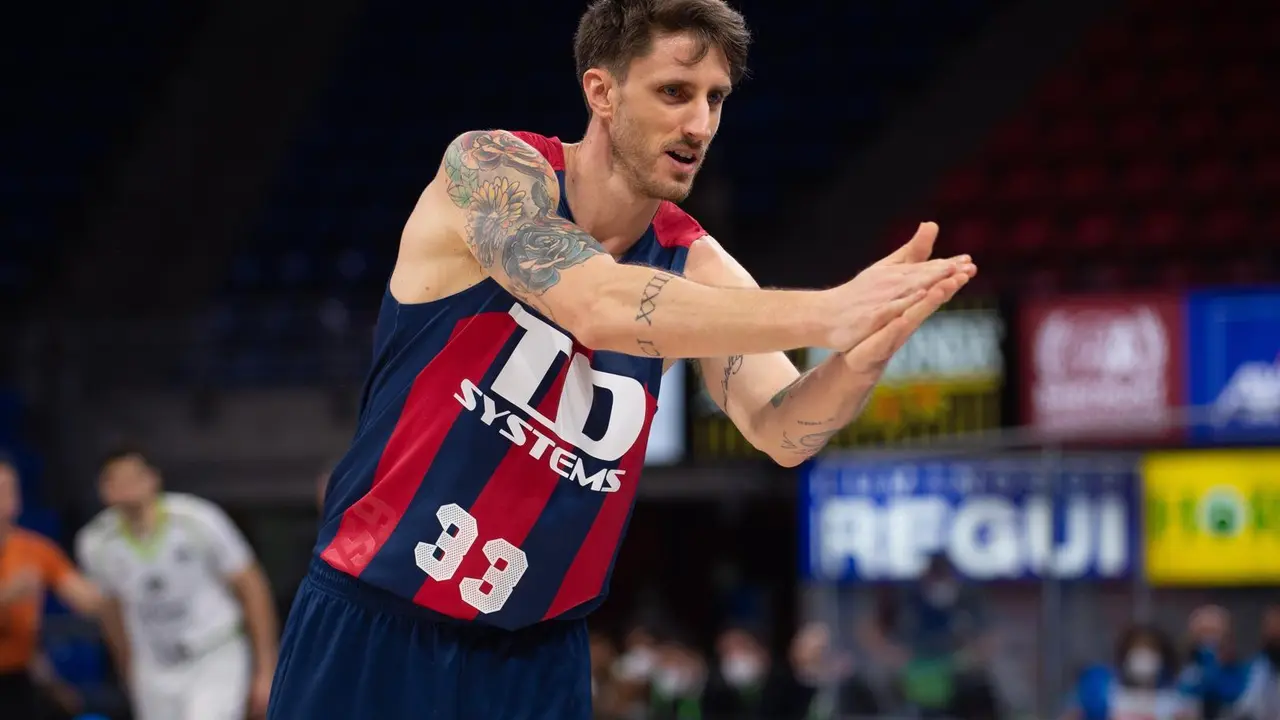 Archivo - Achille Polonara (Baskonia)