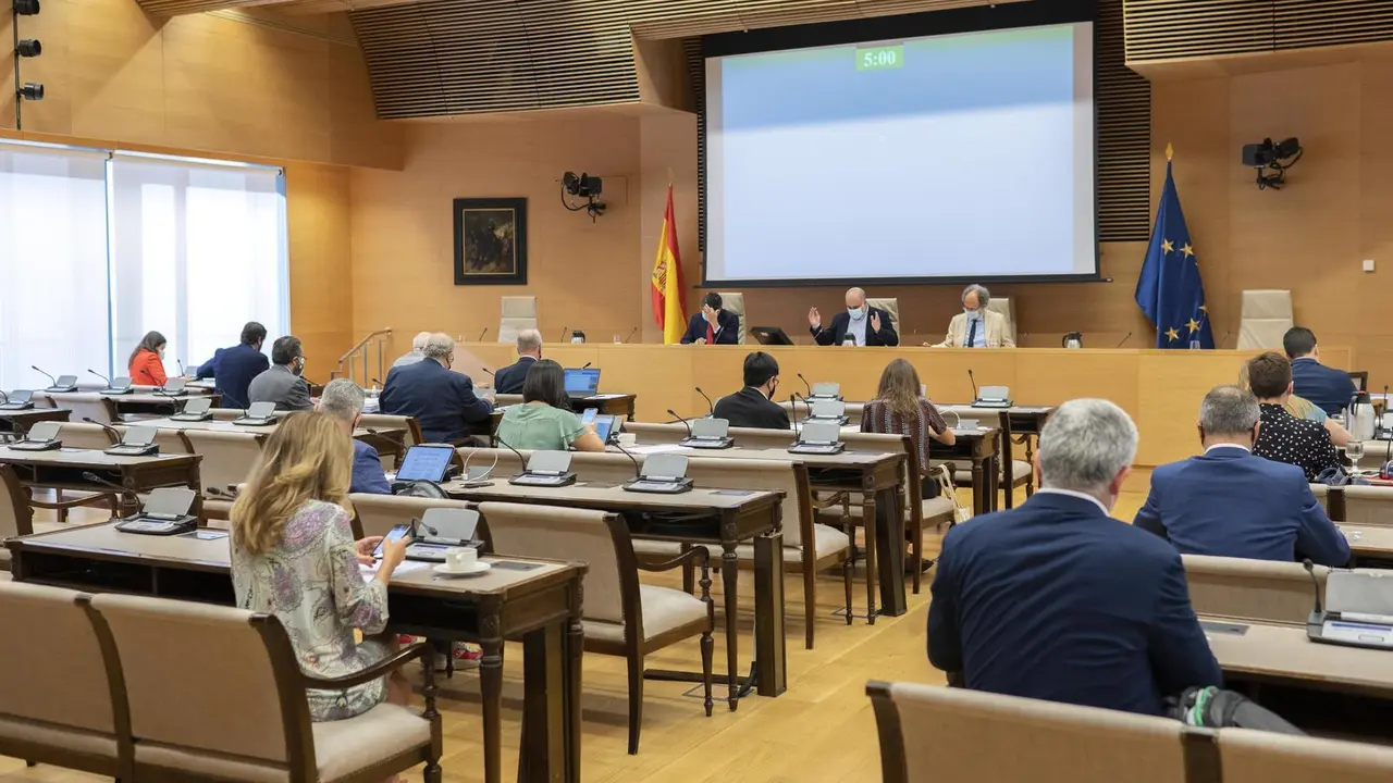 Reuni&oacute;n de la Comisi&oacute;n de Asuntos Exteriores en el Congreso de los Diputados