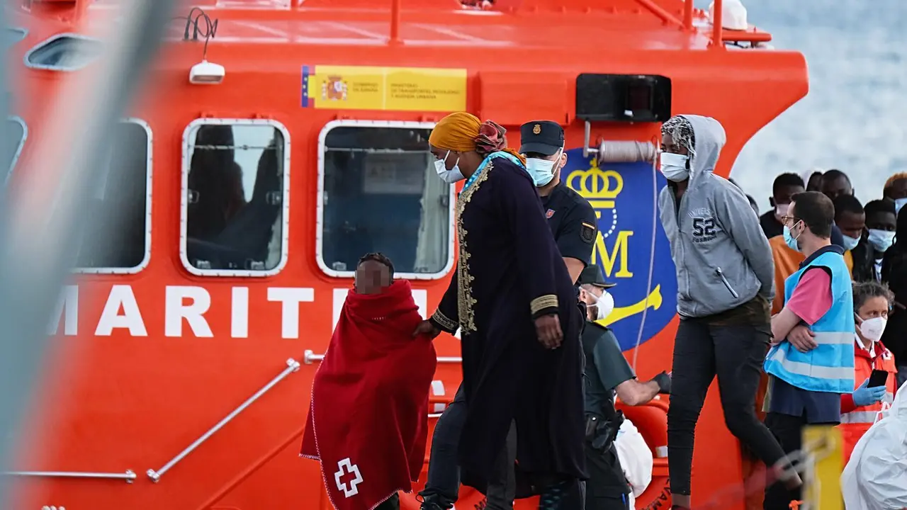 Llegada de migrantes a Fuerteventura
