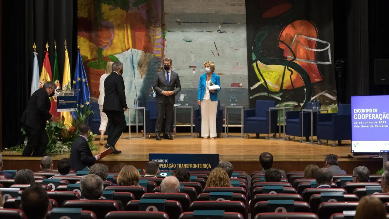 Encontro de Coopera&ccedil;ao Transfronteiri&ccedil;a.