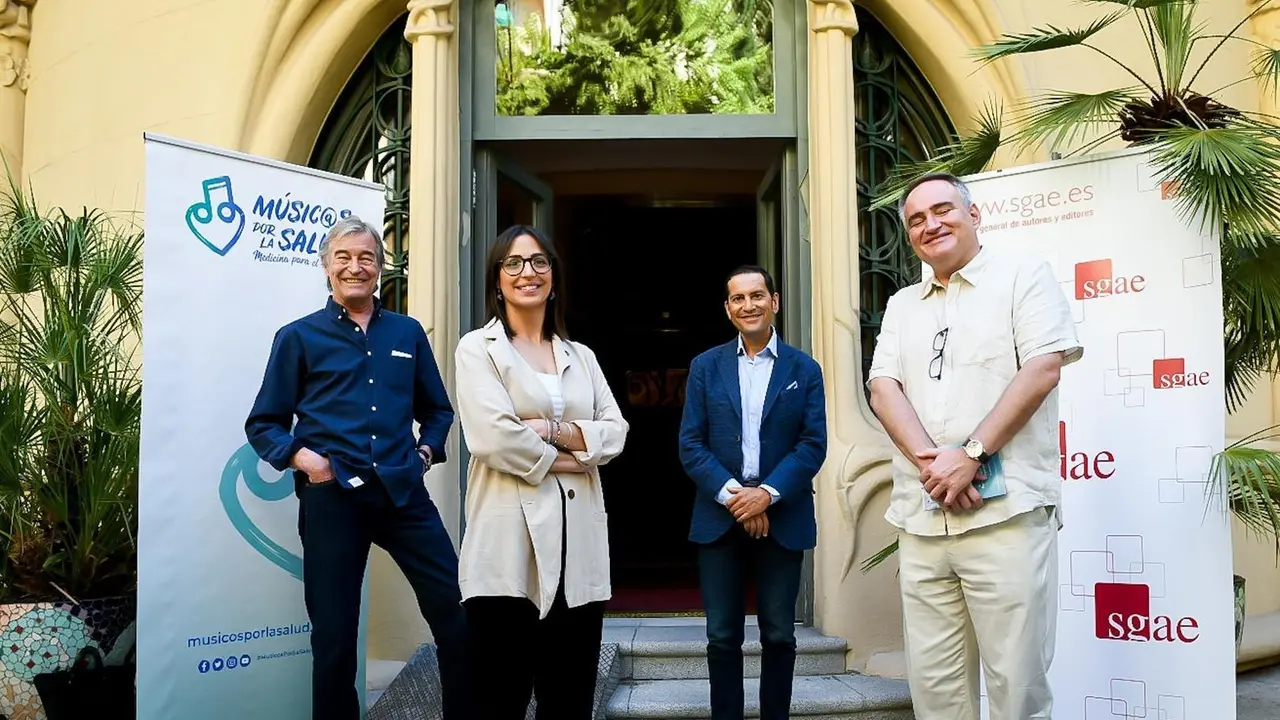 Presentaci&oacute;n de la propuesta de incorporar las artes al sistema sanitario, de M&uacute;sicos por la Salud
