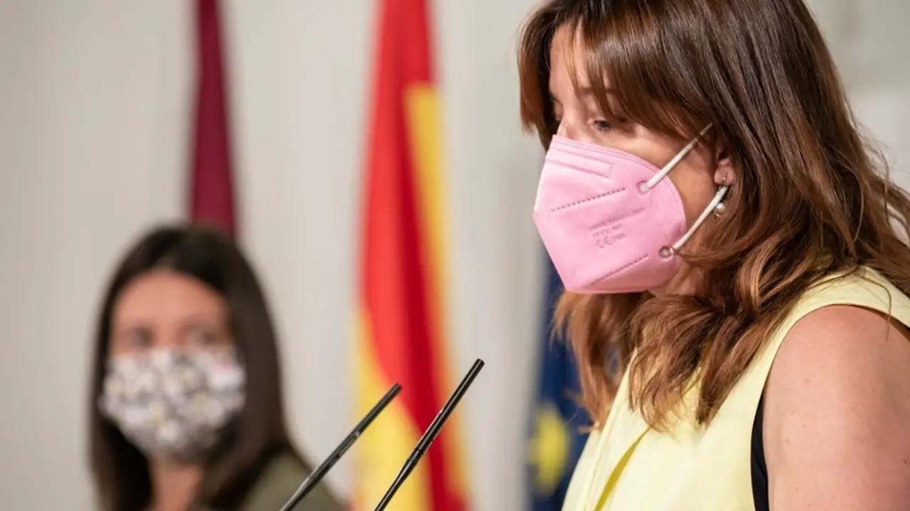 La consejerade Igualdad y portavoz, Blanca Fern&aacute;ndez,