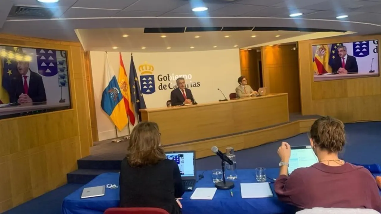 El vicepresidente de Canarias pide una soluci&oacute;n pol&iacute;tica para los conflictos por las modificaciones del REF