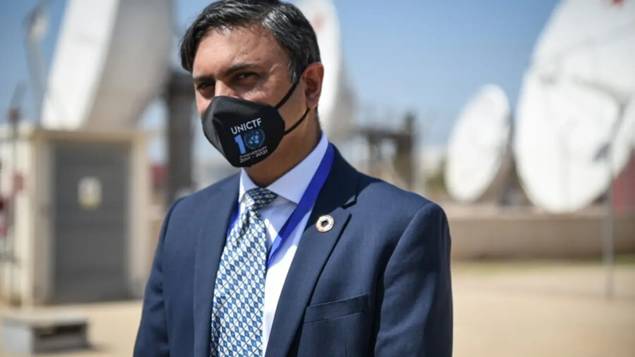 El director general de la UNICC, Sameer Chauhan