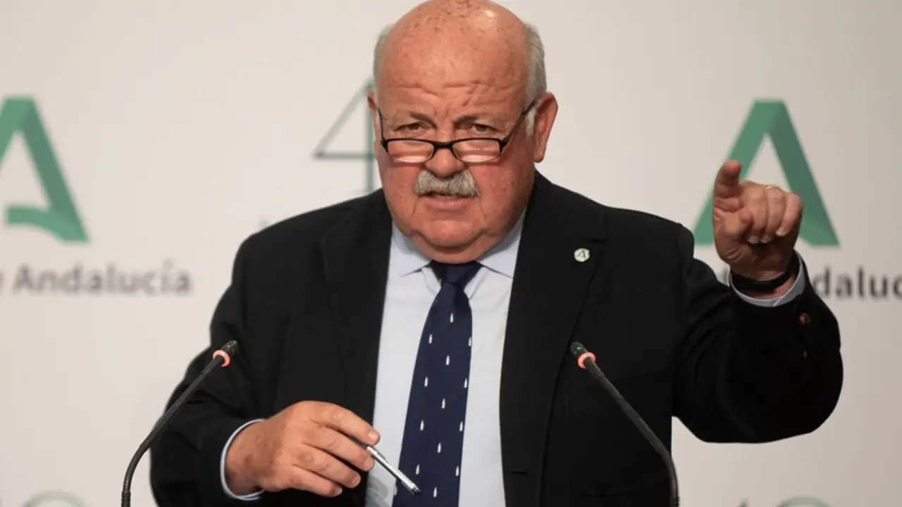 Archivo - El consejero de Salud y Familias, Jes&uacute;s Aguirre, en una foto de archivo.