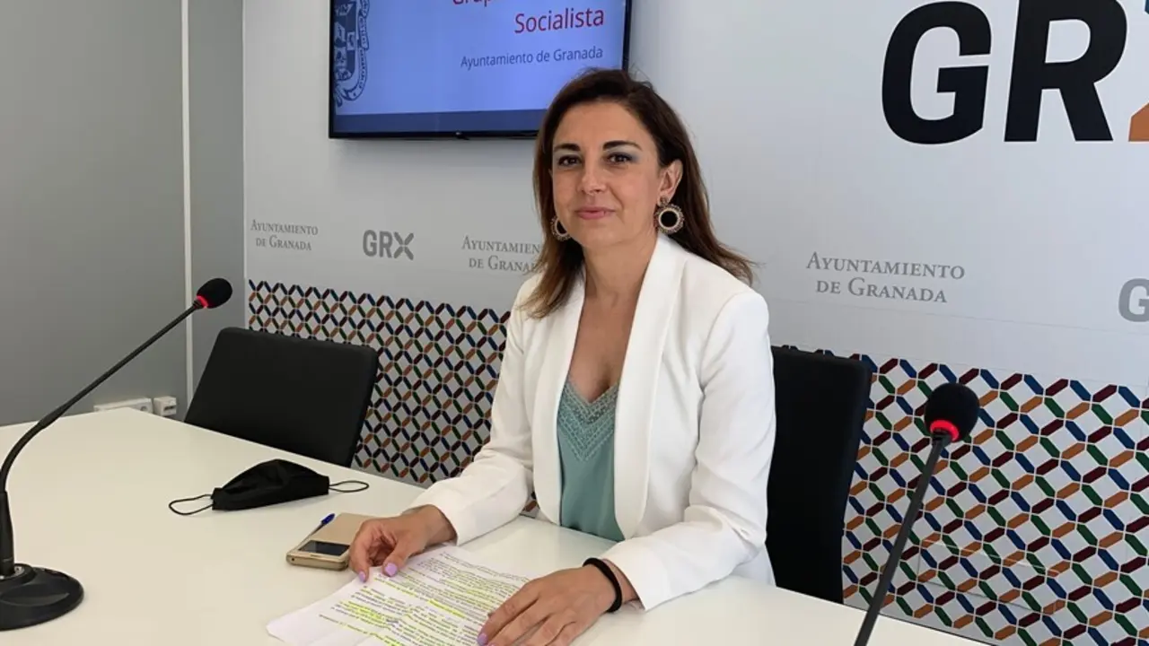 La viceportavoz del PSOE en el Ayuntamiento de Granada Raquel Ruz en una imagen de archivo.