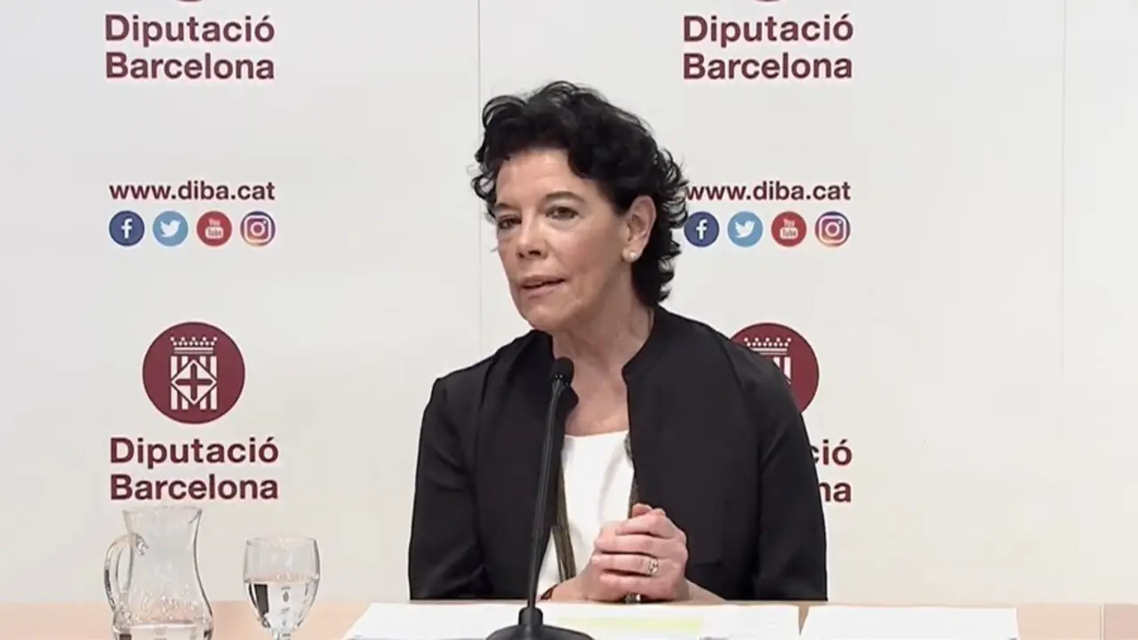 La ministra de Educaci&oacute;n y FP, Isabel Cela&aacute;, en la inauguraci&oacute;n del seminario 'La LOMLOE: un paso adelante para la equidad, la calidad y la excelencia de la educaci&oacute;n', organizado por la Diputaci&oacute;n de Barcelona este jueves 1 de julio de 2021