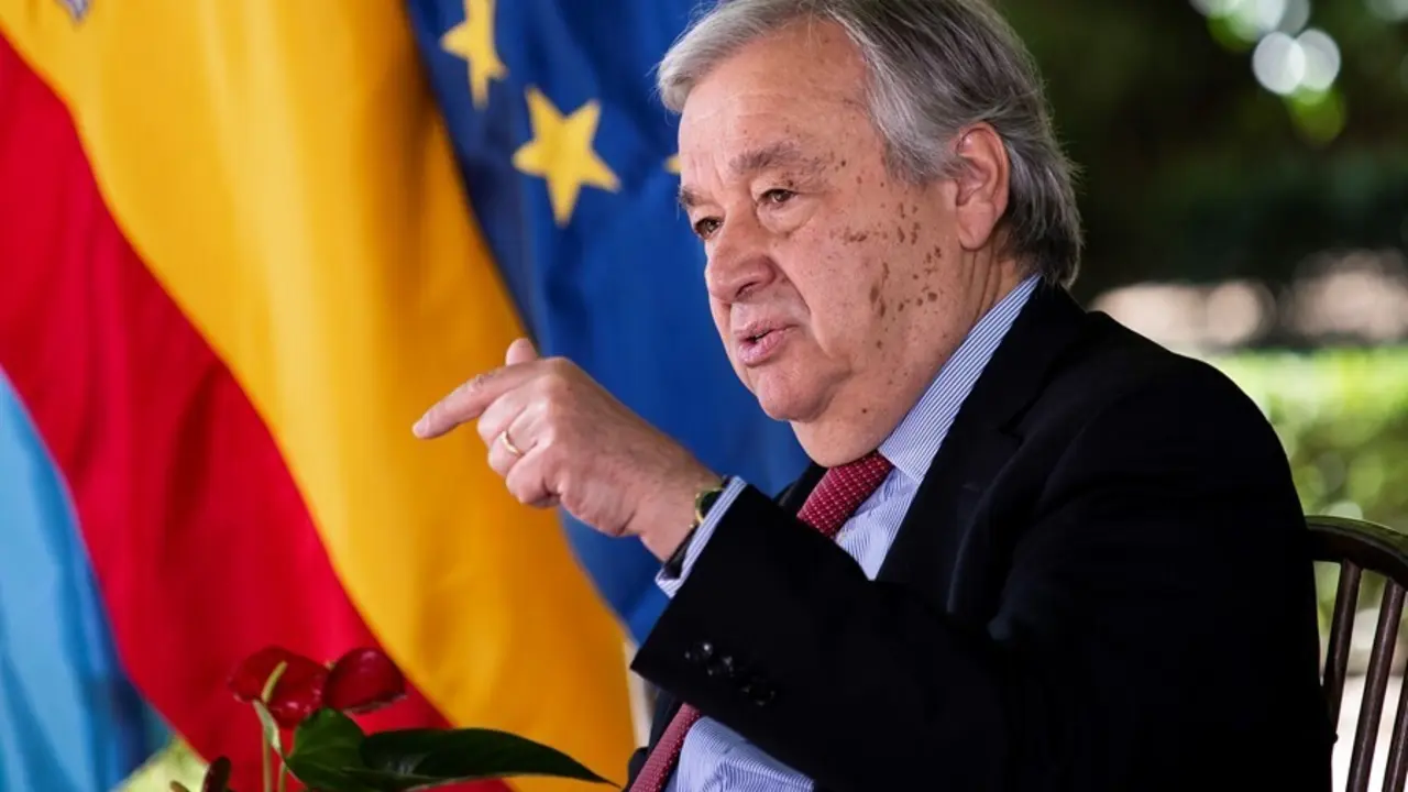 El secretario general de Naciones Unidas, Antonio Guterres
