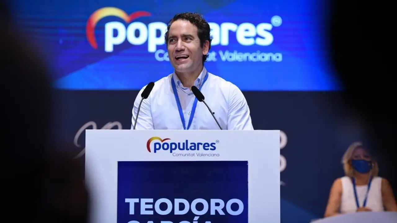 El secretario general del PP, Teodoro Garc&iacute;a Egea