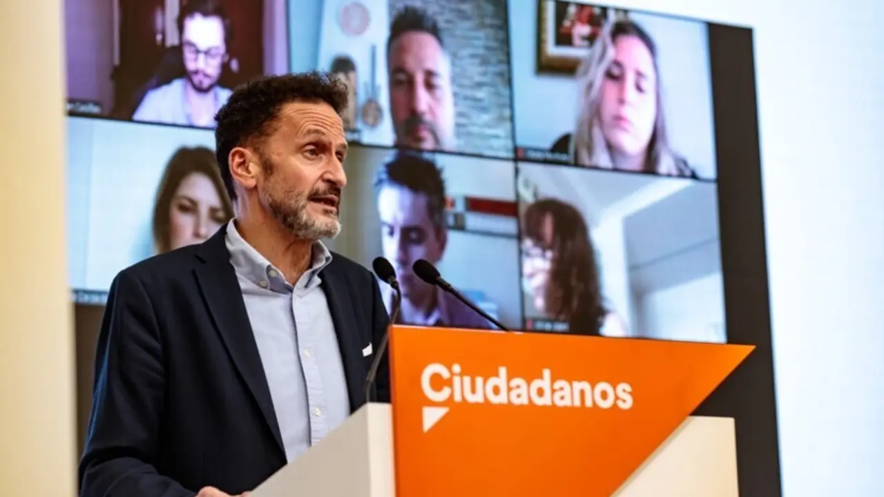 Archivo - El portavoz adjunto de Ciudadanos en el Congreso de los Diputados, Edmundo Bal.