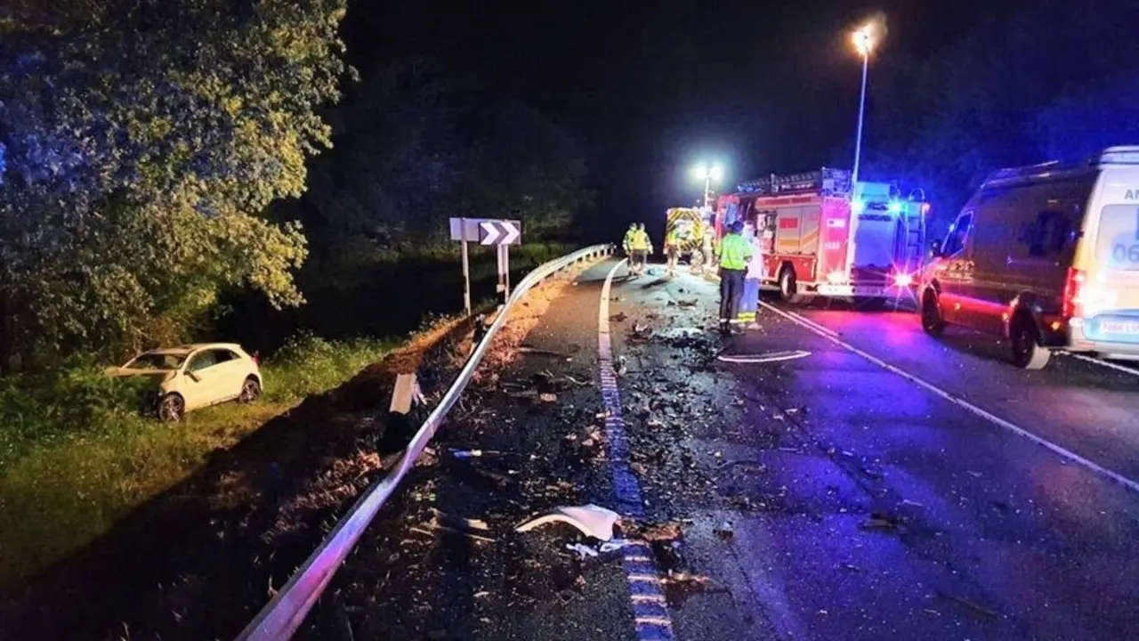 Accidente de circulaci&oacute;n con una persona fallecida en O Irixo
