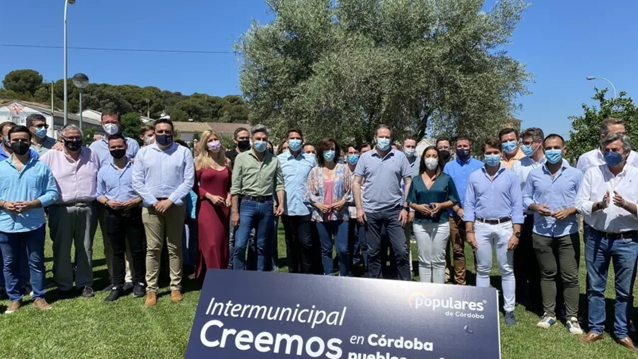 Imagen de la Intermunicipal del PP de C&oacute;rdoba, celebrada este s&aacute;bado en Obejo.