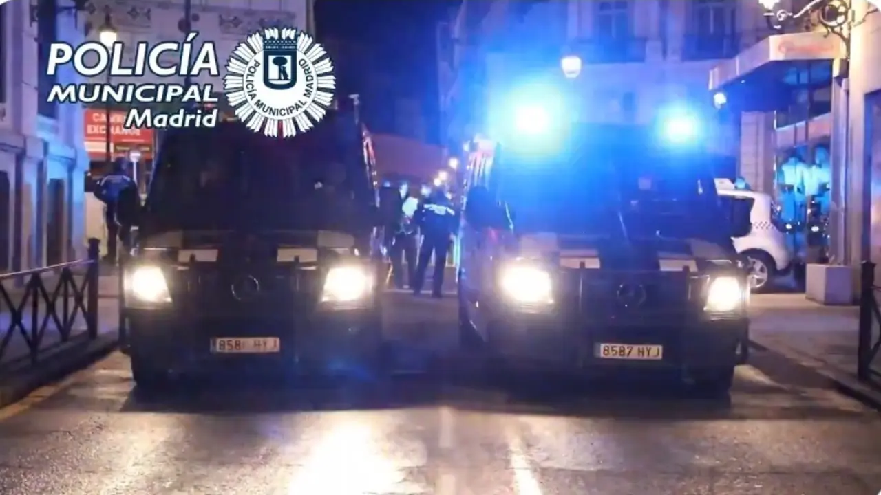 Archivo - Semana Santa "tranquila" para Polic&iacute;a Municipal de Madrid, con menos fiestas ilegales pero m&aacute;s multas por toque de queda