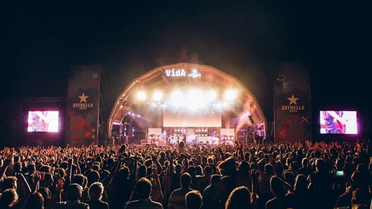 Actuaci&oacute;n del Festival Vida 2021 de Vilanova i la Geltr&uacute; (Barcelona)