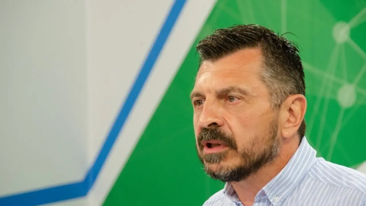 El vicesecretario general del PP Andaluz, Toni Mart&iacute;n, en una imagen de archivo. 