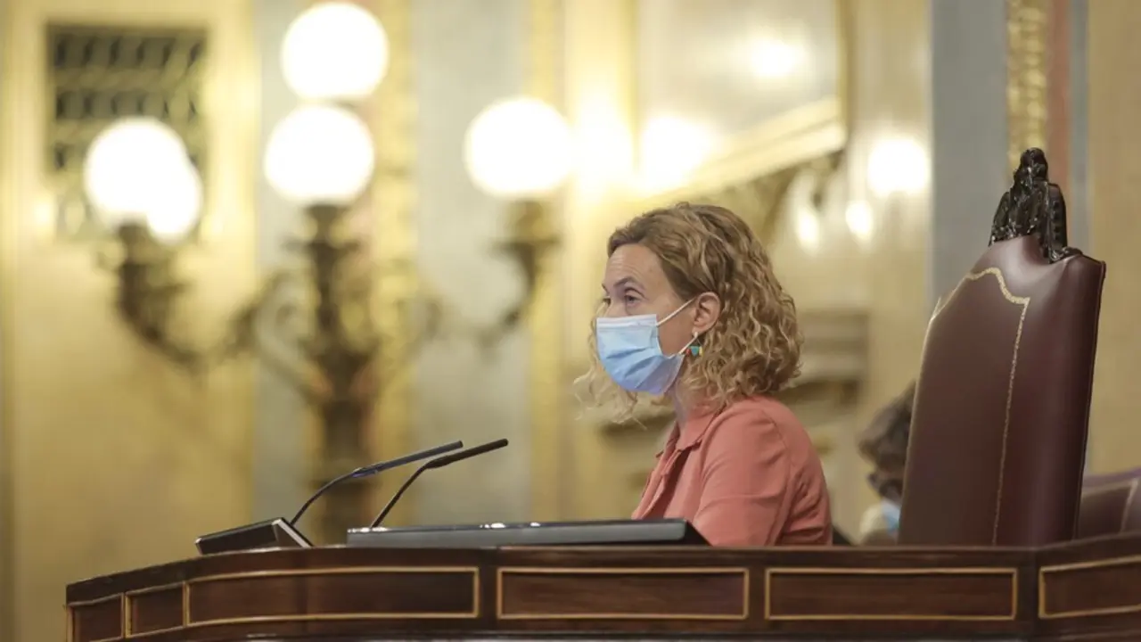 La presidenta del Congreso de los Diputados, Meritxell Batet