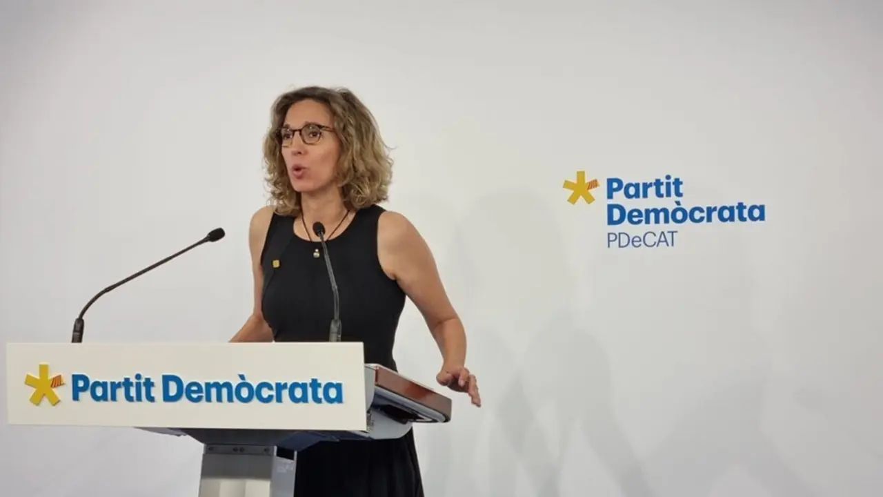 La secretaria general del PDeCAT, &Agrave;ngels Chac&oacute;n
