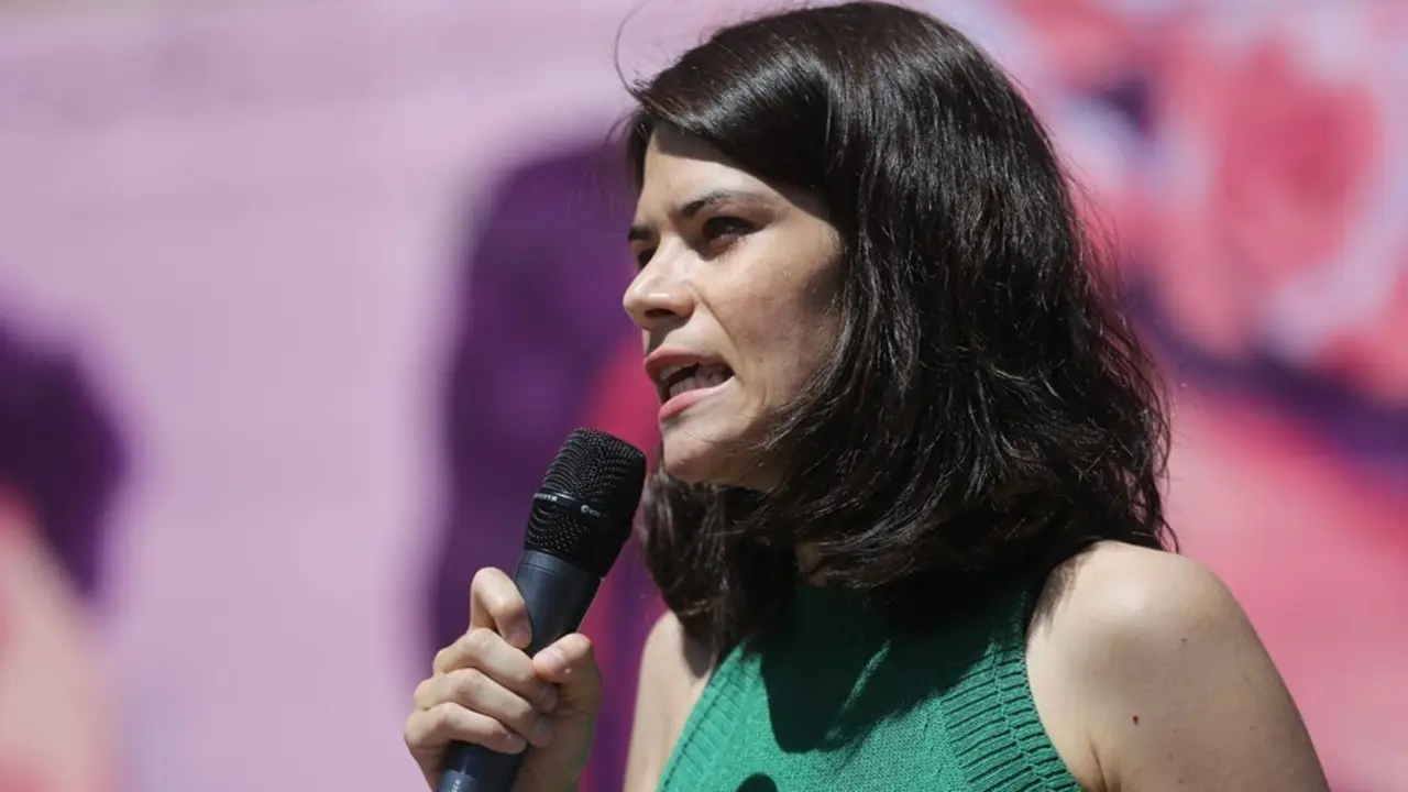 Archivo - La portavoz nacional de Podemos, Isa Serra.