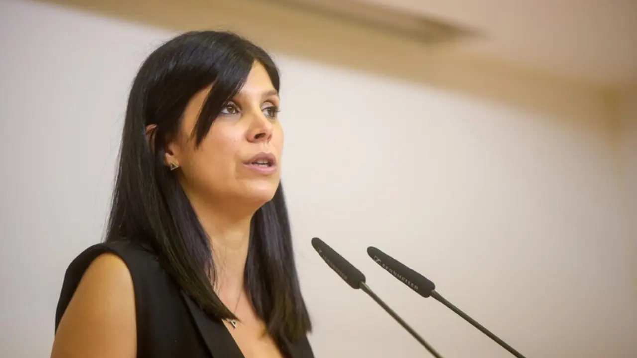 La secretaria general adjunta y portavoz de ERC, Marta Vilalta.