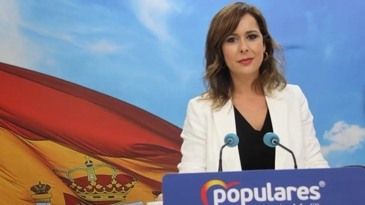 Archivo - Paz Vel&aacute;zquez, diputada del PP de Melilla, en una foto de archivo.