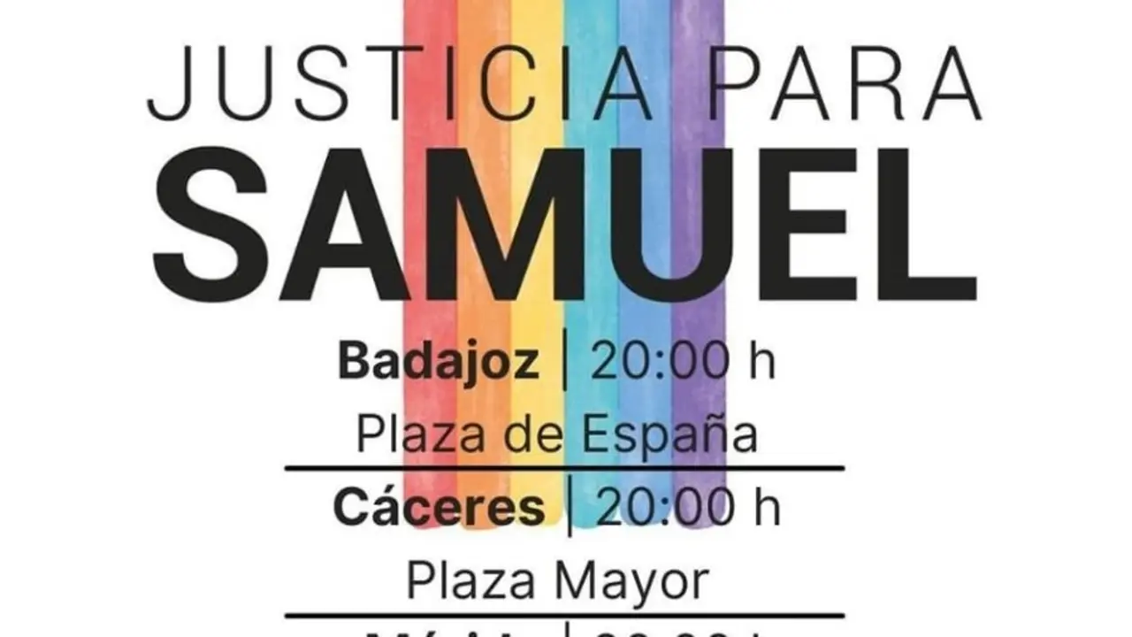 La Fundaci&oacute;n Tri&aacute;ngulo de Extremadura se suma a las concentraciones por el asesinato de Samuel
