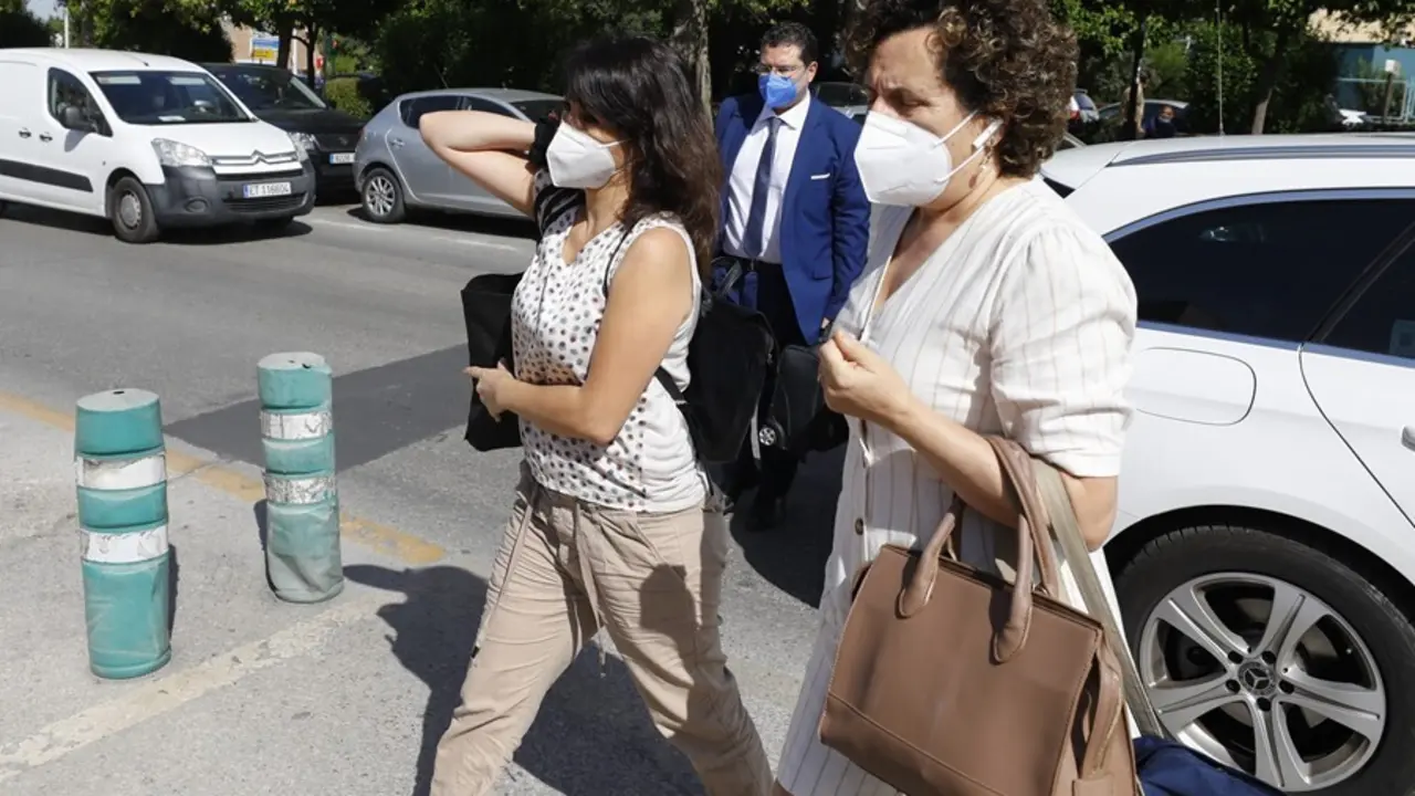 Juana Rivas, antes de acceder al centro de inserci&oacute;n social Matilde Cantos en Granada capital