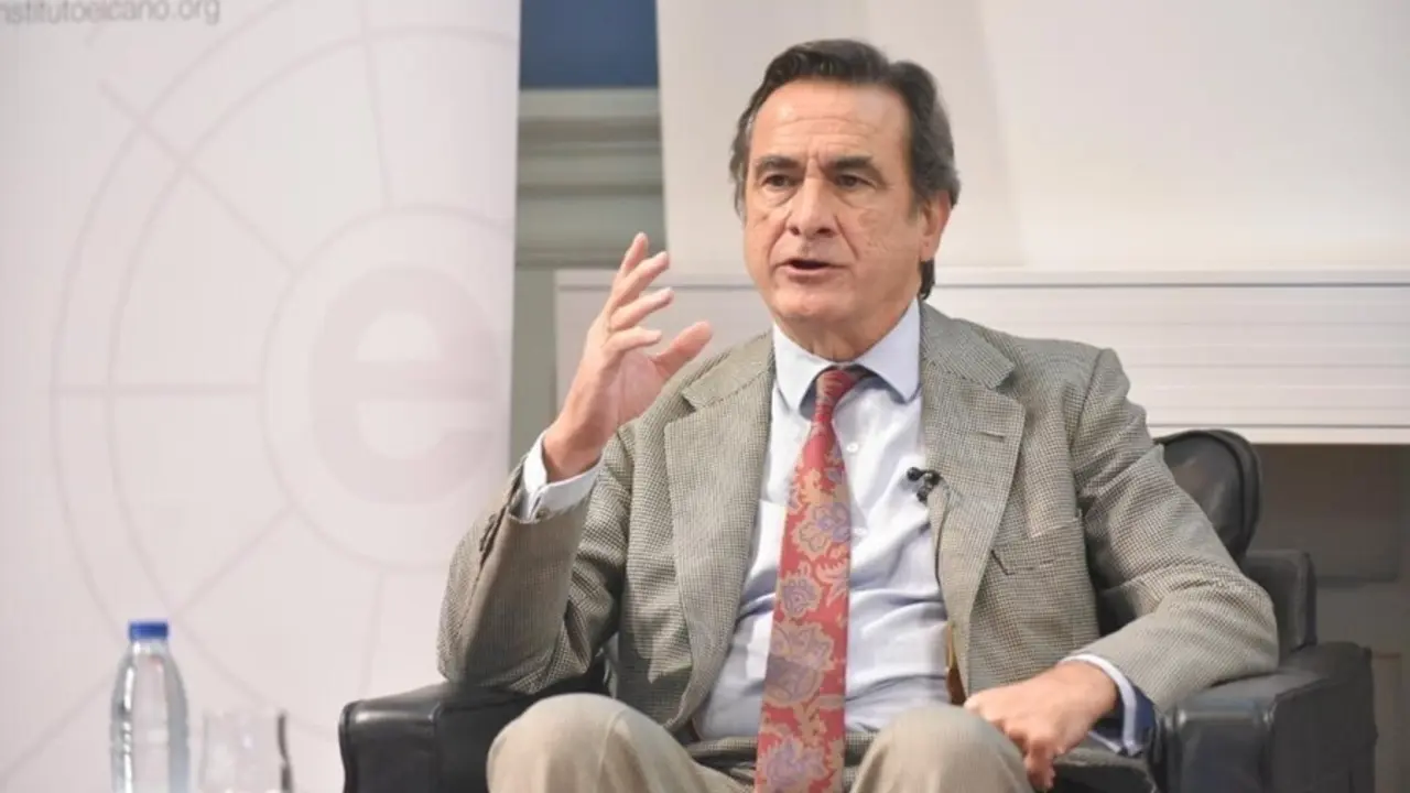 Archivo - El director general de Pol&iacute;tica Exterior y de Seguridad del Ministerio de Asuntos Exteriores, UE y Cooperaci&oacute;n, Fidel Sendagorta, en la clausura del 8&ordm; Foro Elcano sobre Terrorismo Global