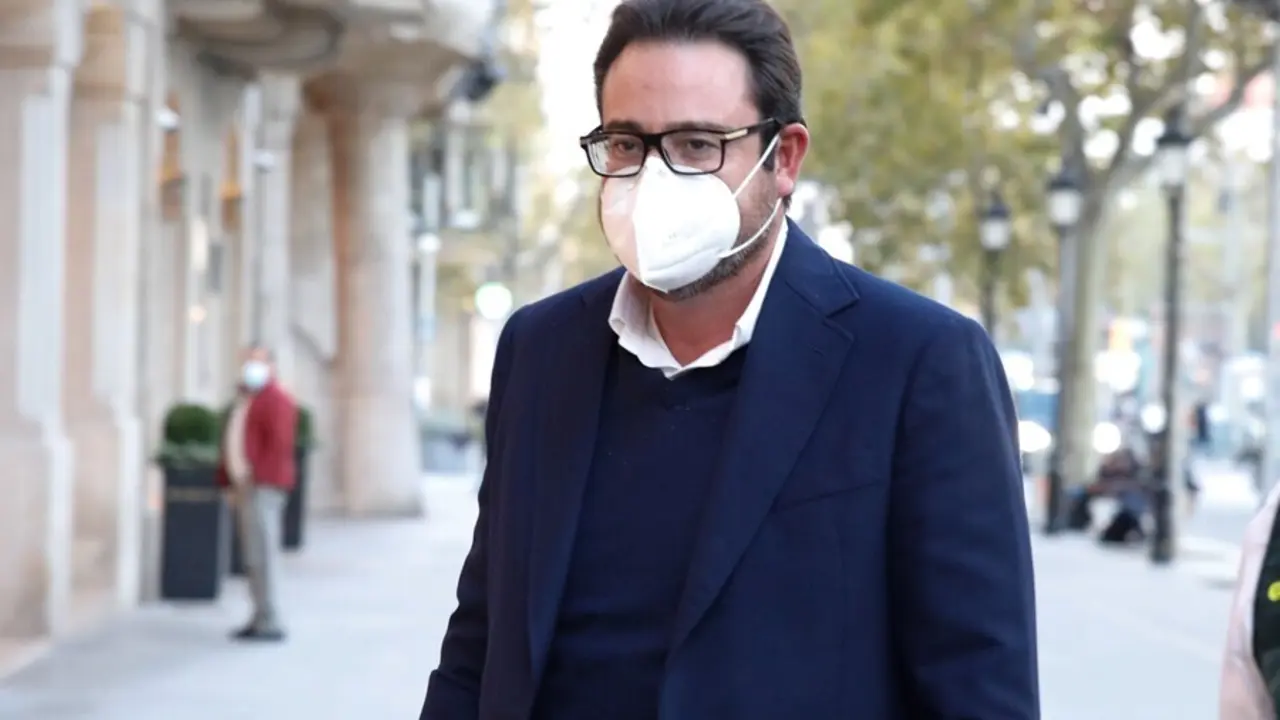 Archivo - El empresario David Mad&iacute; llega a su despacho de Aguas de Catalu&ntilde;a, que ser&aacute; registrado, en Barcelona, Catalunya (Espa&ntilde;a), a 28 de octubre de 2020.