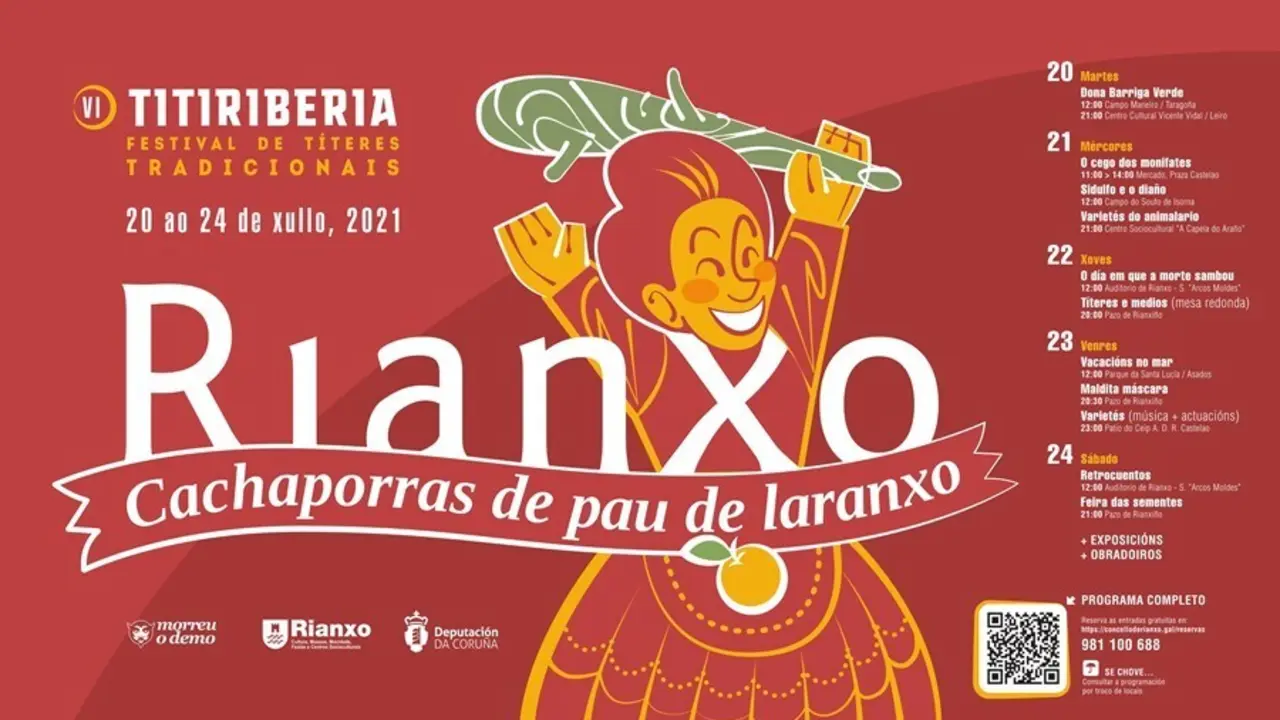 Cartel del VI Festival Titiribeira