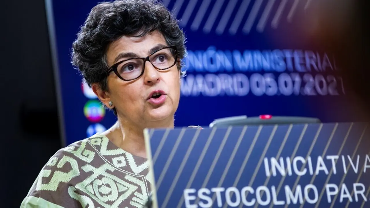 La ministra de Asuntos Exteriores, UE y Cooperaci&oacute;n, Arancha Gonz&aacute;lez Laya