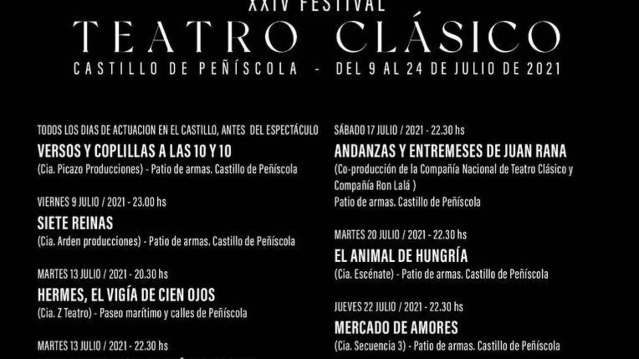 Cartel del festival