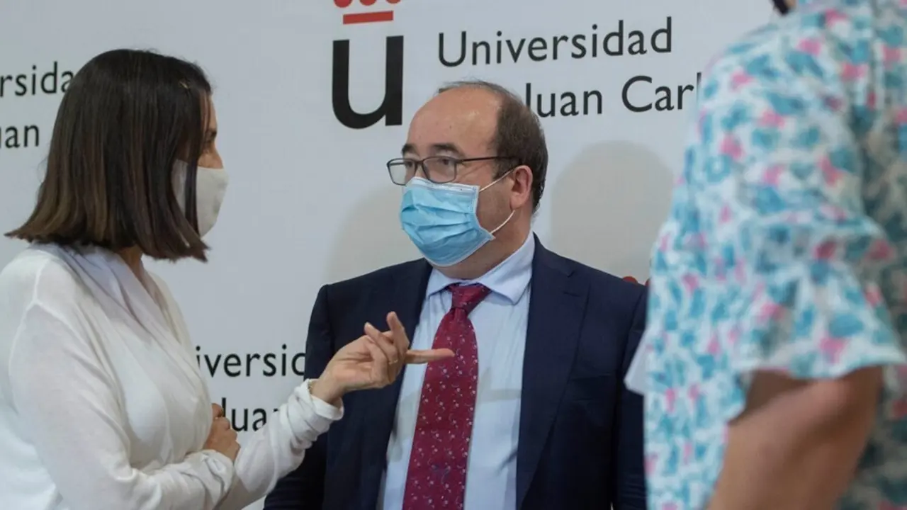 El ministro de Pol&iacute;tica Territorial y Funci&oacute;n P&uacute;blica, Miquel Iceta