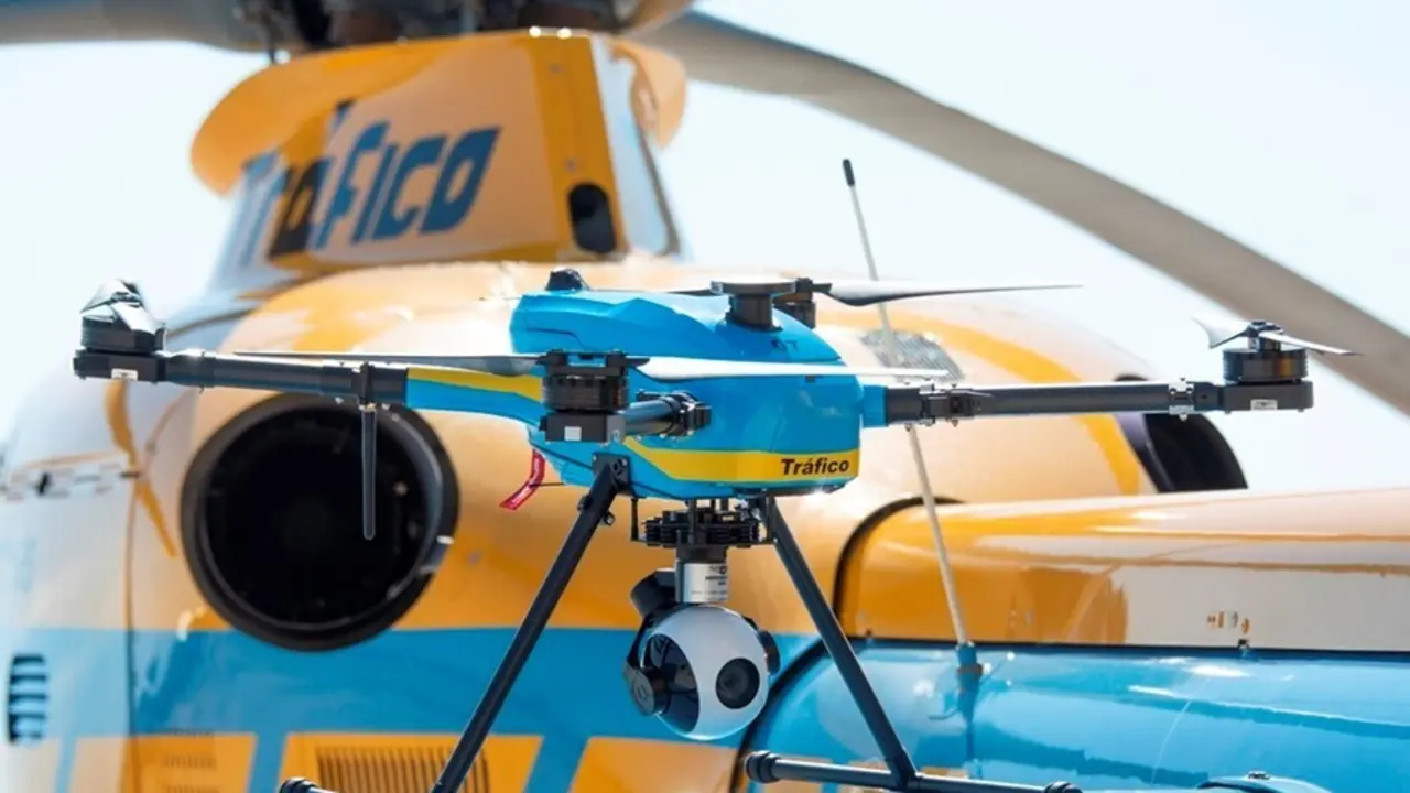 Archivo - Uno de los drones de la DGT que vigilar&aacute; las carreteras este verano