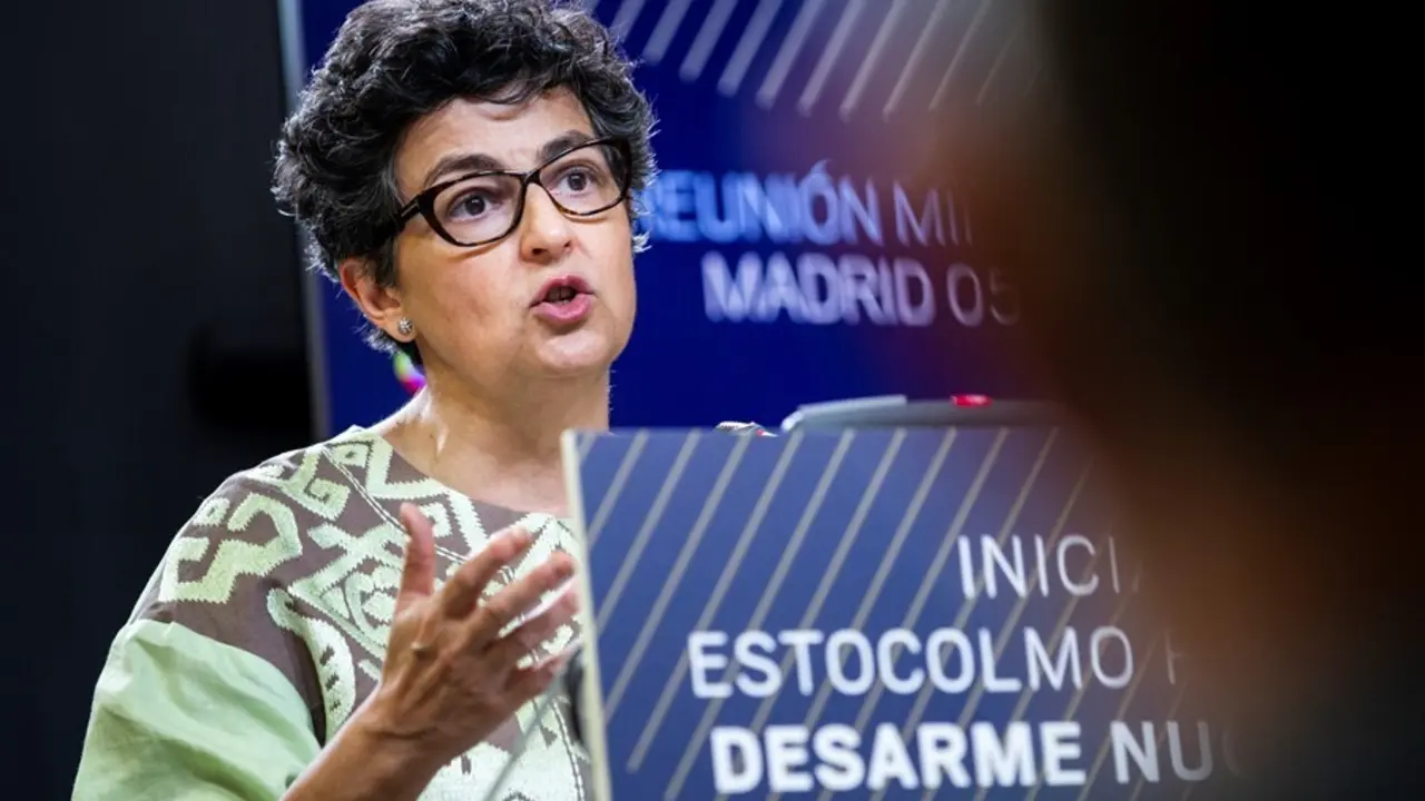 La ministra de Asuntos Exteriores, UE y Cooperaci&oacute;n, Arancha Gonz&aacute;lez Laya
