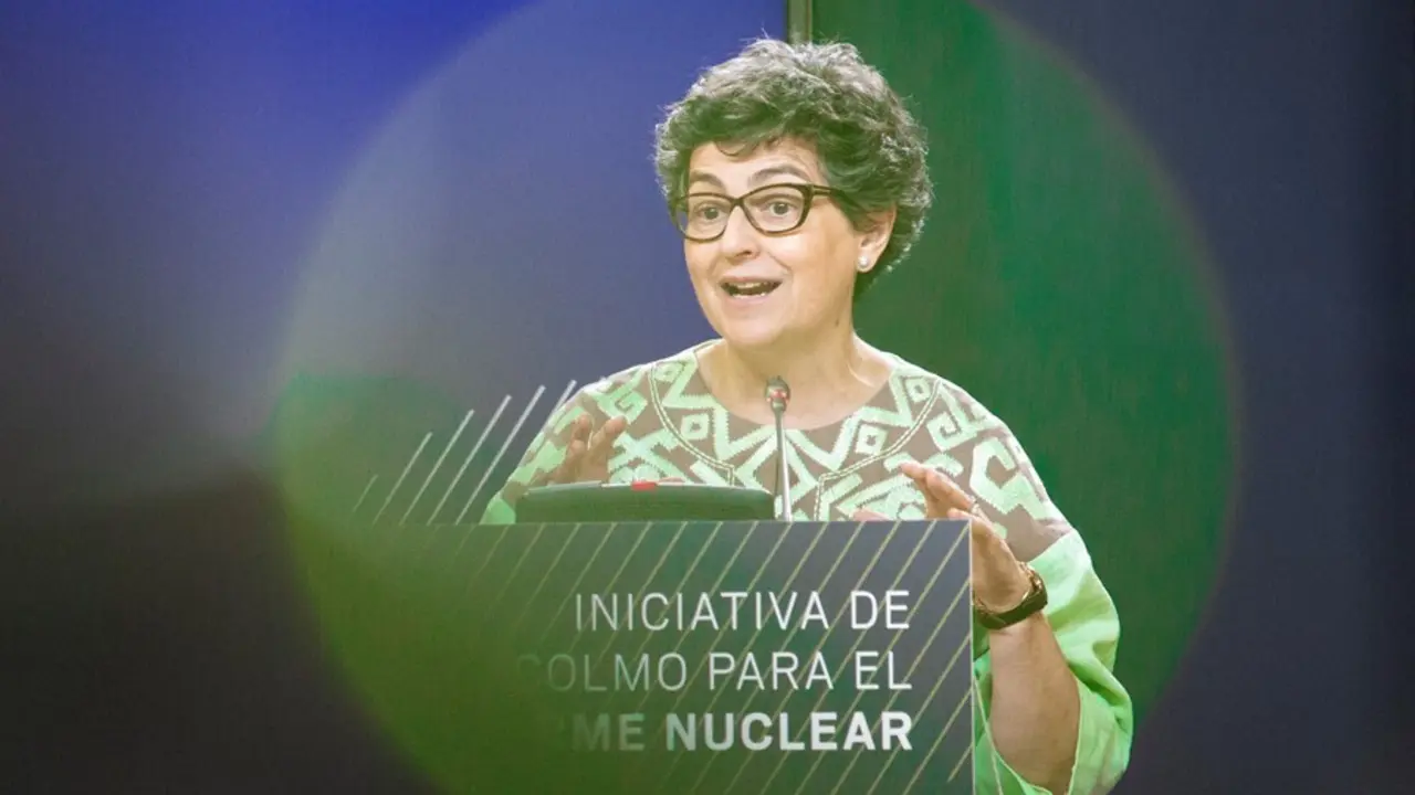 La ministra de Asuntos Exteriores, UE y Cooperaci&oacute;n, Arancha Gonz&aacute;lez Laya