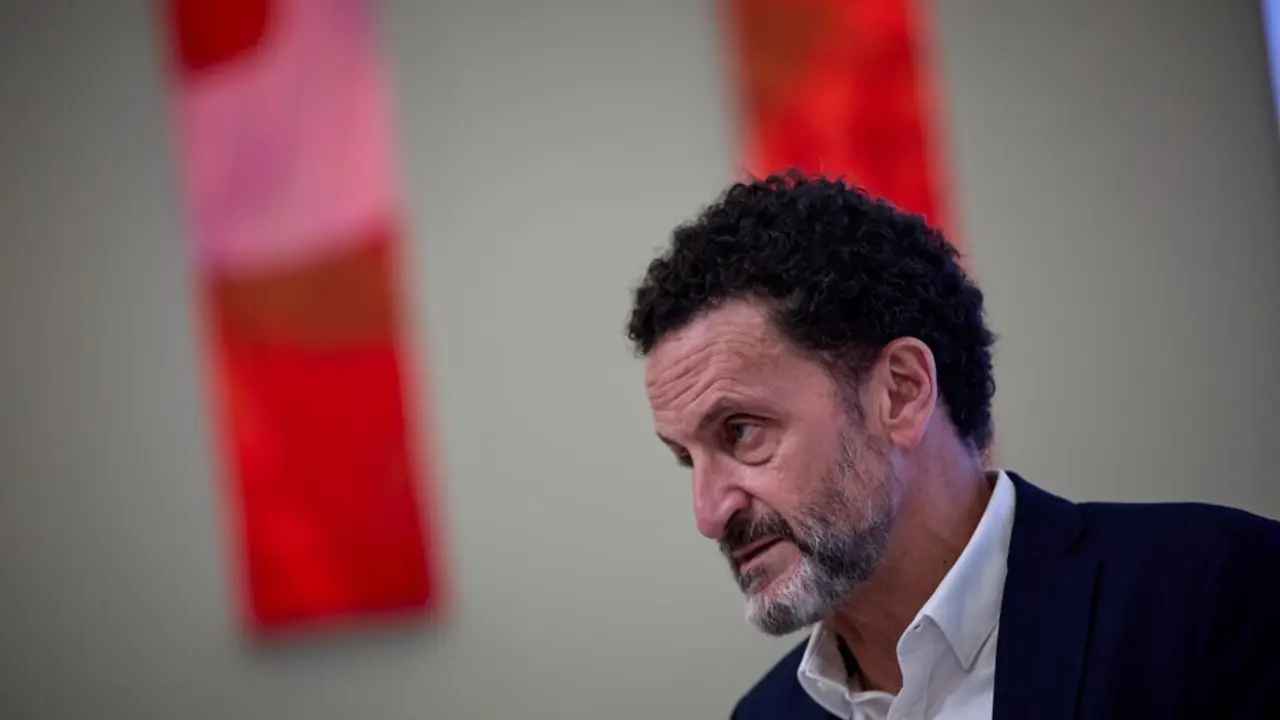 El vicesecretario general de Ciudadanos y portavoz adjunto en el Congreso, Edmundo Bal, durante una rueda de prensa en la sede nacional del partido.