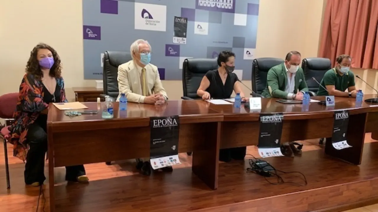 Presentaci&oacute;n del Festival Epona en El Burgo de Osma (Soria).