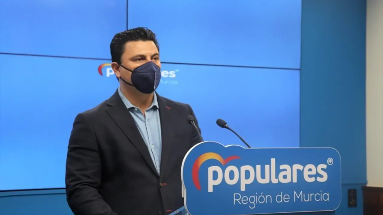 El secretario general del PP en la Regi&oacute;n de Murcia, Jos&eacute; Miguel Luengo