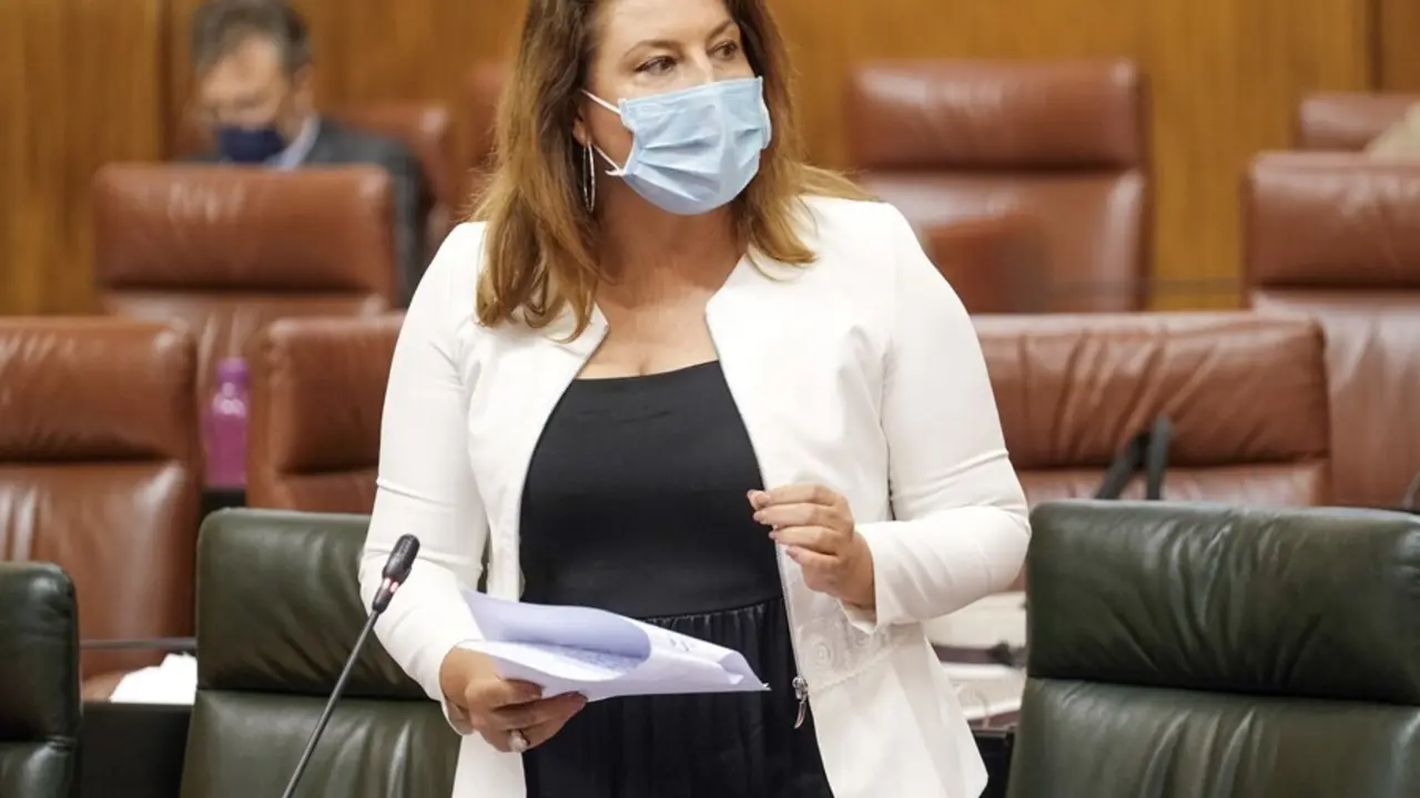 La consejera de Agricultura, Ganader&iacute;a, Pesca y Desarrollo Sostenible, Carmen Crespo.